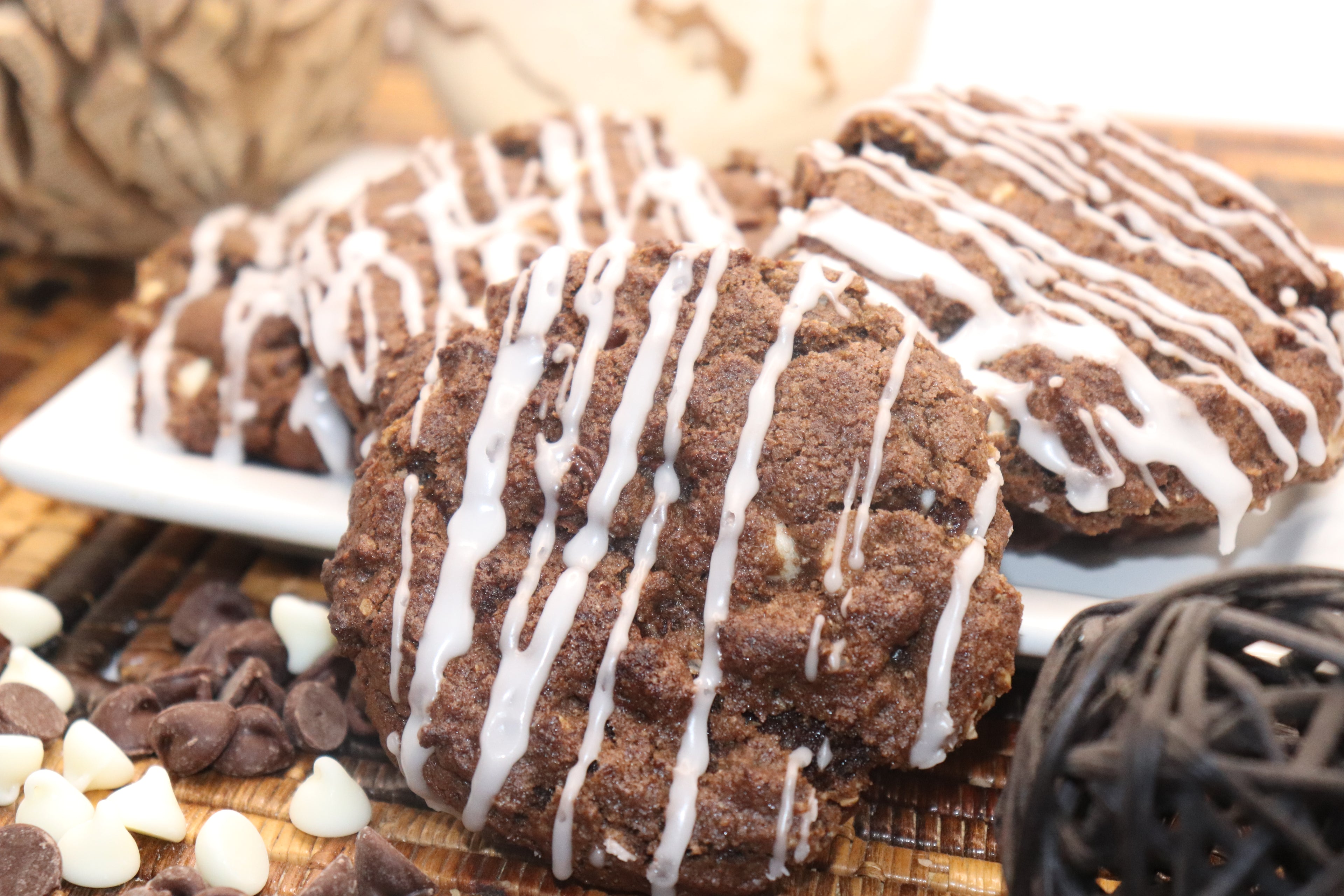 Classic Zebra Brownie